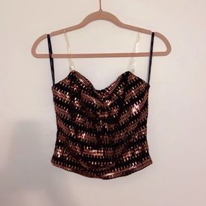 Sparkly Crop Top